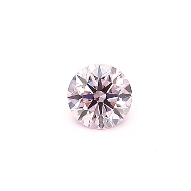 0.10 CARAT ROUND BRILLIANT NATURAL FANCY LIGHT PINK LOOSE PINK ARGYLE DIAMOND CERTIFIED VS 0.11 CT FIP 7PP BY MIKE NEKTA NYC