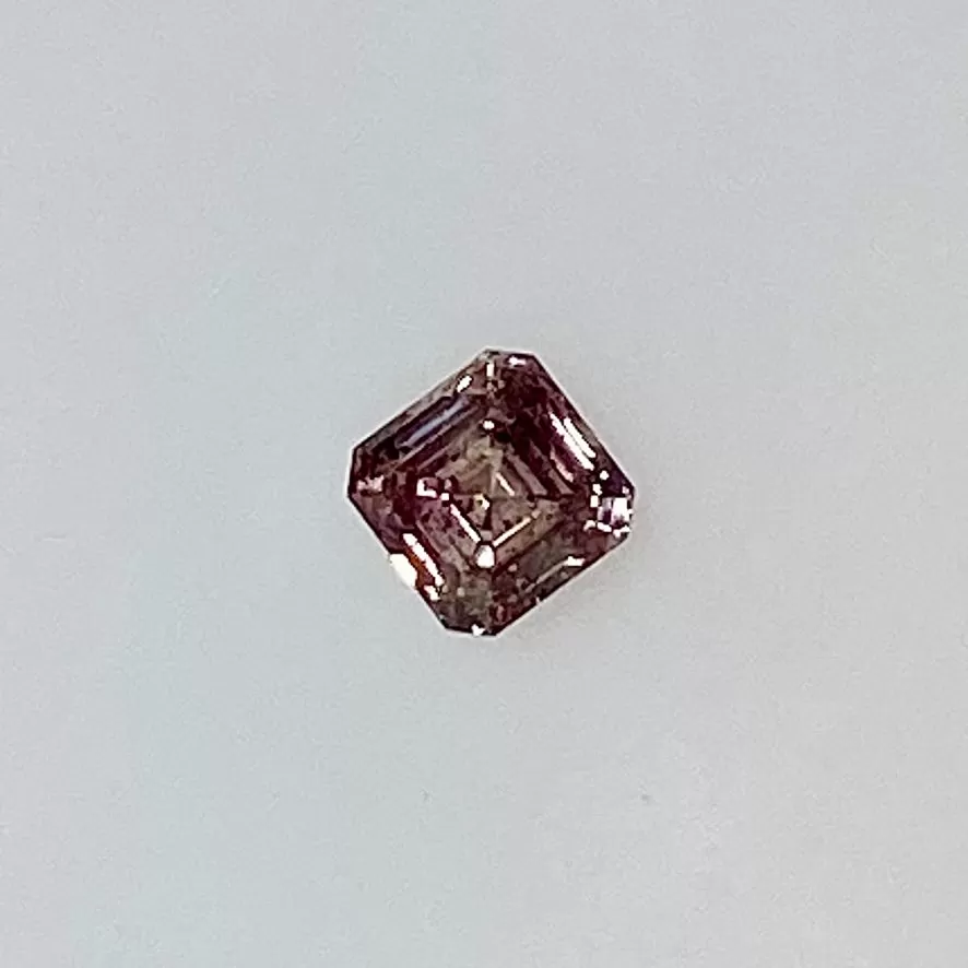 0.35CARATEMERALDCUTNATURALFANCYBROWNISHPINKEVEN LOOSE PINK ARGYLE DIAMOND GIA CERTIFIED0.35CTFBPBY MIKE NEKTA NYC