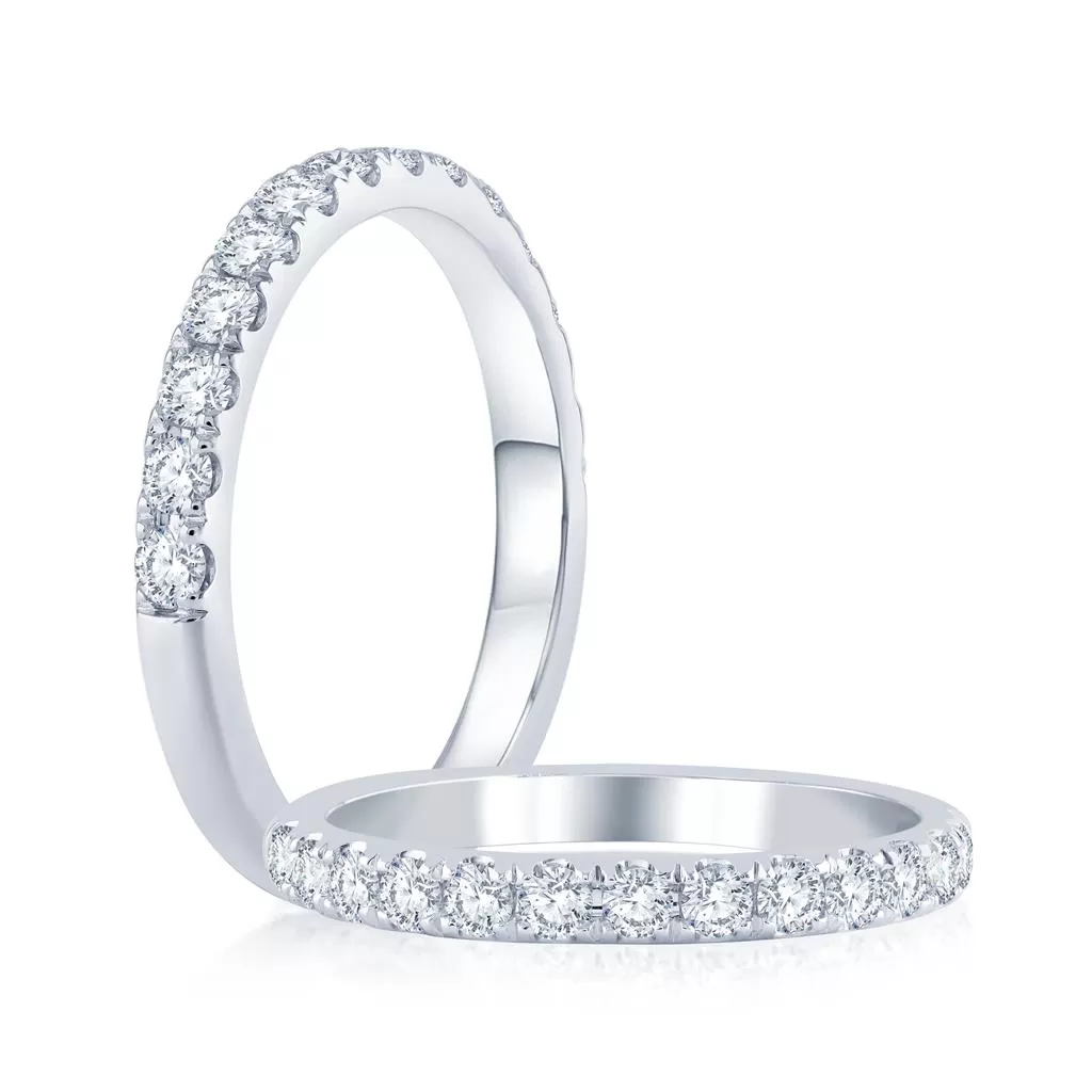 0.50ctw Lab-Grown Diamond Band | White Gold