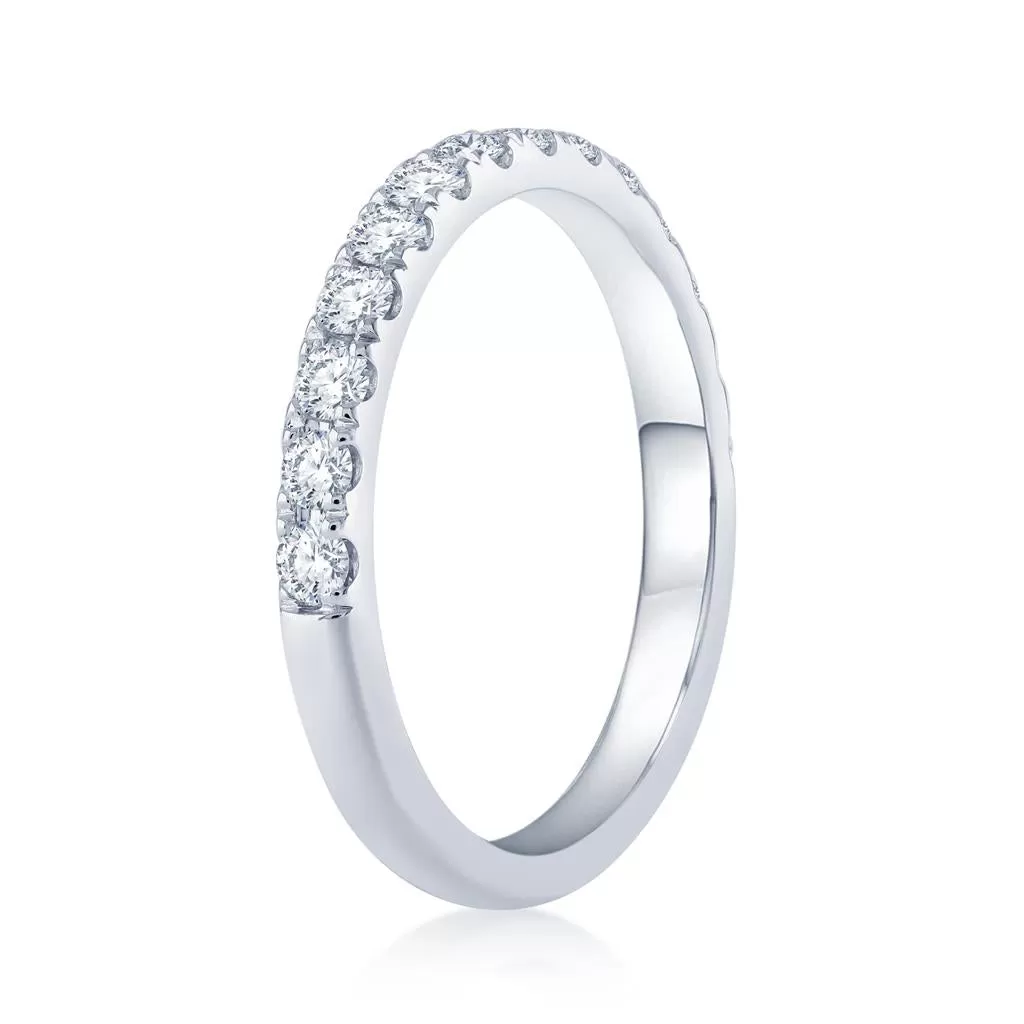 0.50ctw Lab-Grown Diamond Band | White Gold