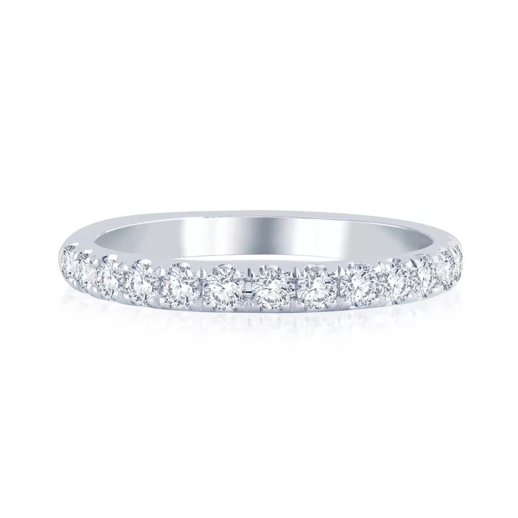 0.50ctw Lab-Grown Diamond Band | White Gold