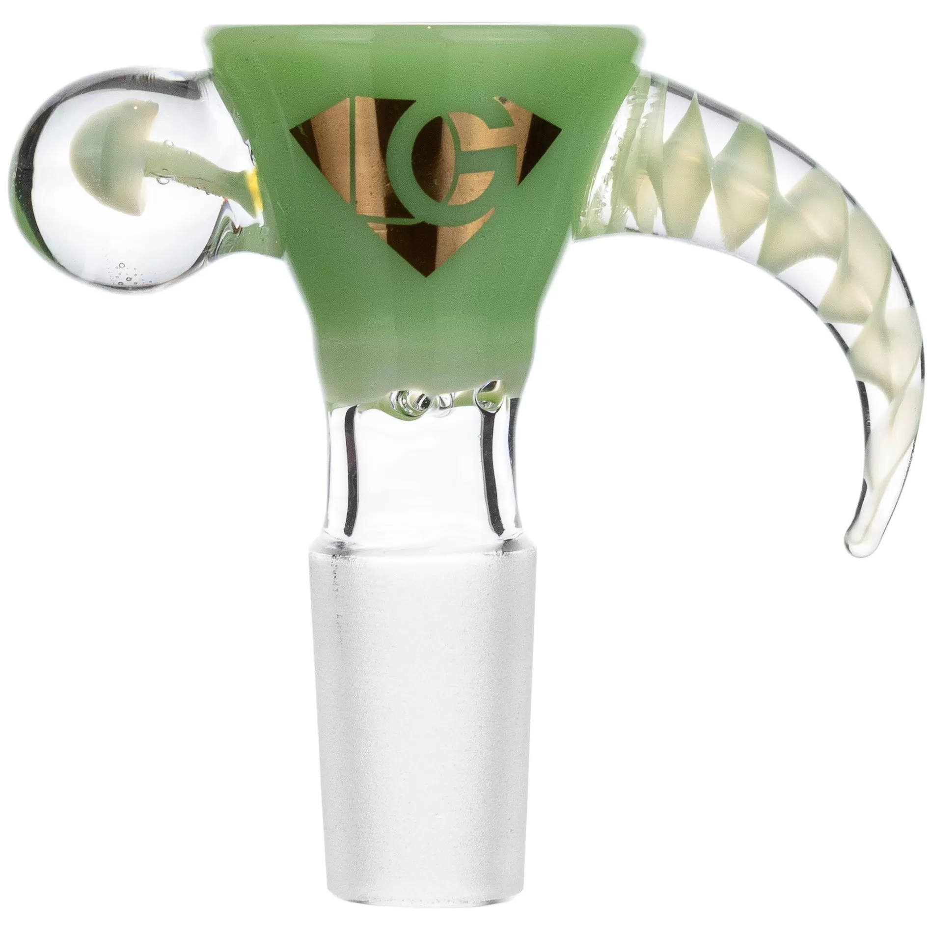 14mm Horn Screen Bowl, by Diamond Glass