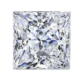 1.53 Carat Princess Lab Grown Diamond