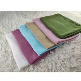 18 Colors Option Muslim Women Chiffon Hijab Scarf Jilbab