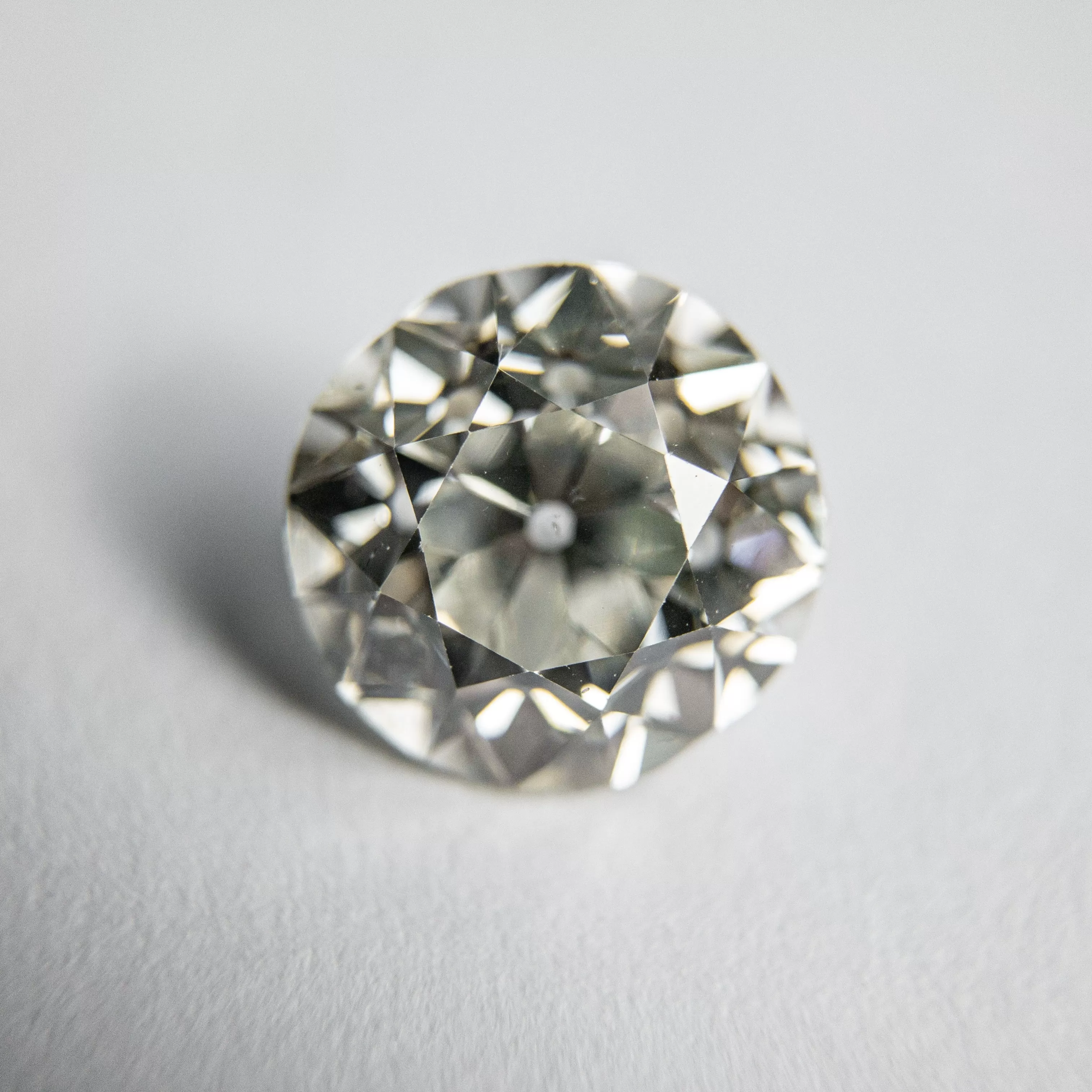 2.18ct 8.05x7.78x5.36mm GIA VS2 J Old European Cut 18012-01