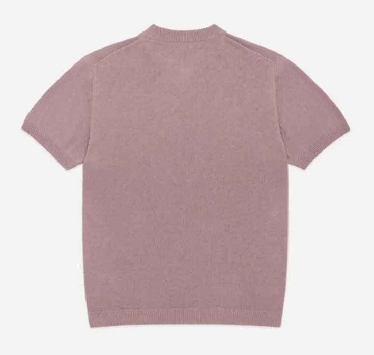 3sixteen - Knit T-Shirt in Mauve