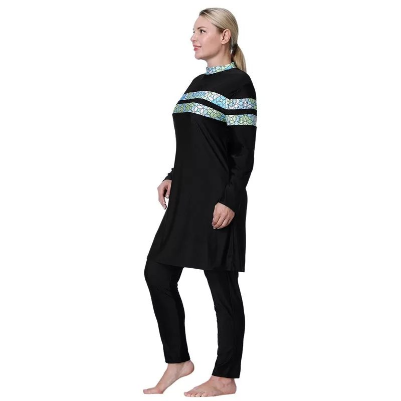 3XL-8XL Muslim Women Plus Size Burkinis Swimwear Swimsuit