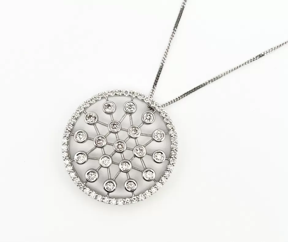 .9ct Diamond Radiance Pendant