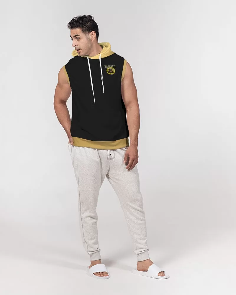 A-Team 01 Gold Men's Designer Premium Heavyweight Sleeveless Hoodie