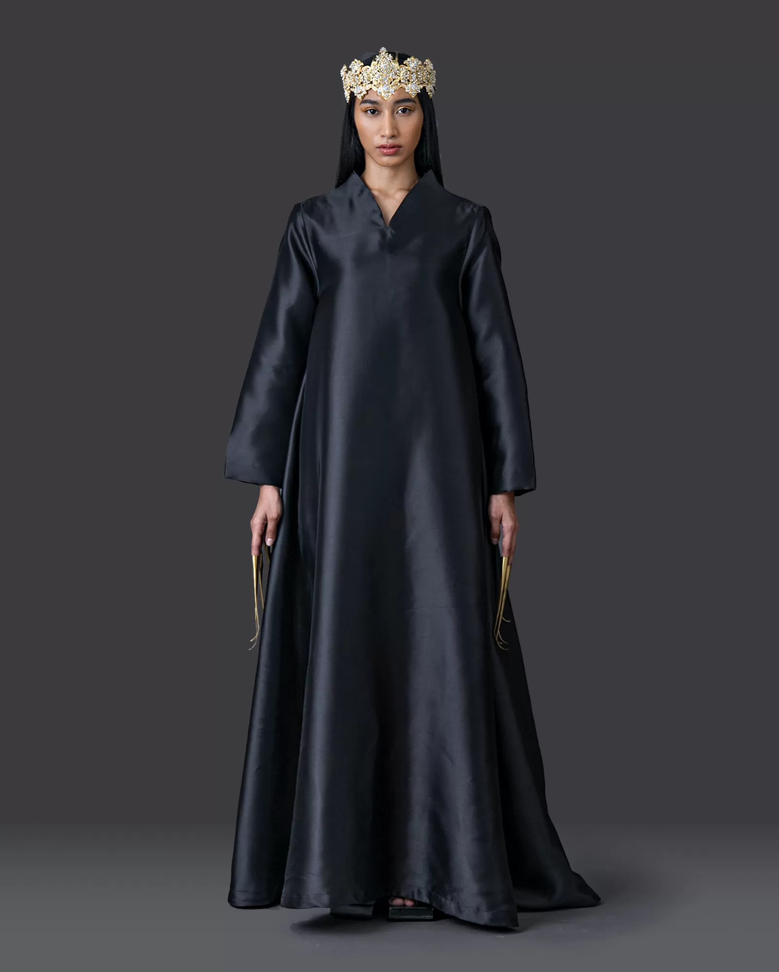 Abaya Teluk Bulan (Black)