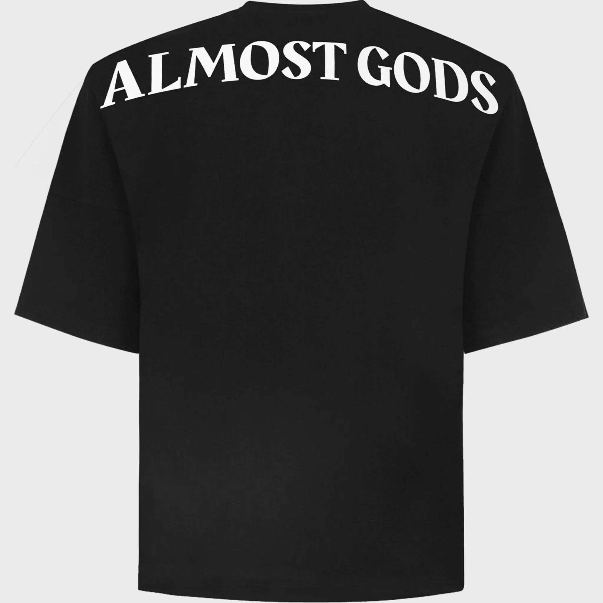 AG LOGO Oversized TEE (BLACK)