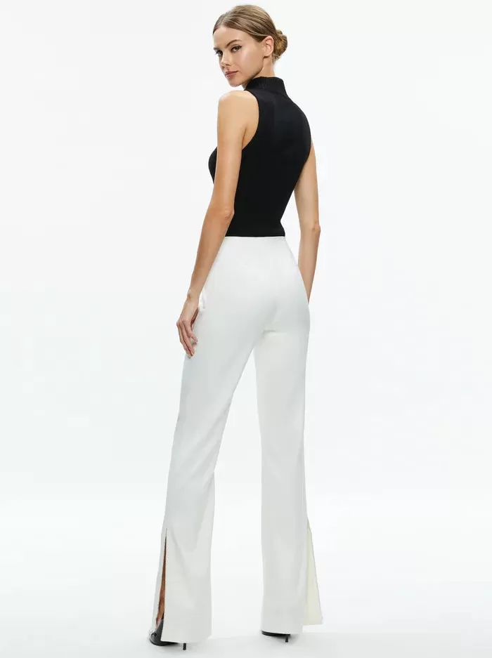 ALICE   OLIVIA Lara Slide Slit Pant