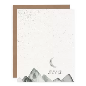 All is Calm All is Bright | Christmas Card (SALE)