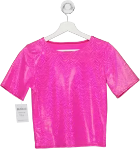 AMY NICOLE Hot Pink Baby Tee UK M