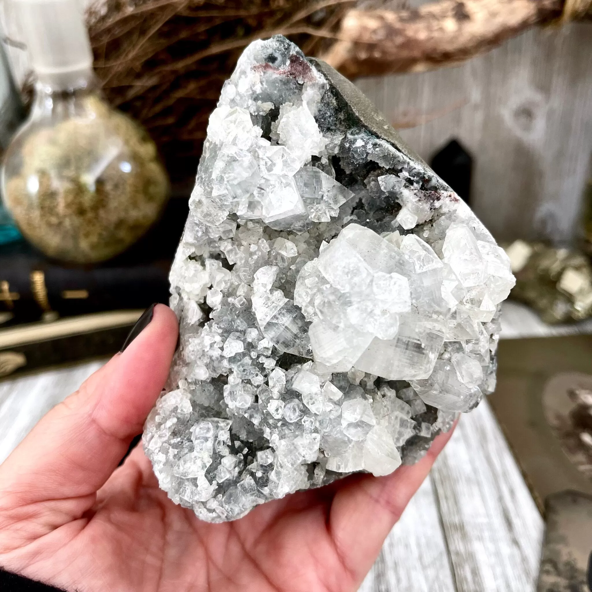 Apophyllite Crystal Cluster / FoxlarkCrystals