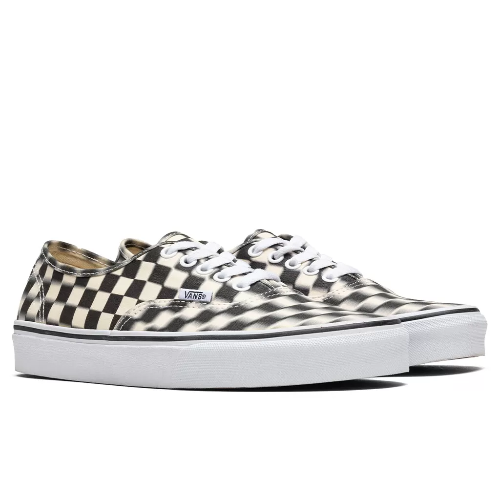 Authentic - Blur Checkerboard Black