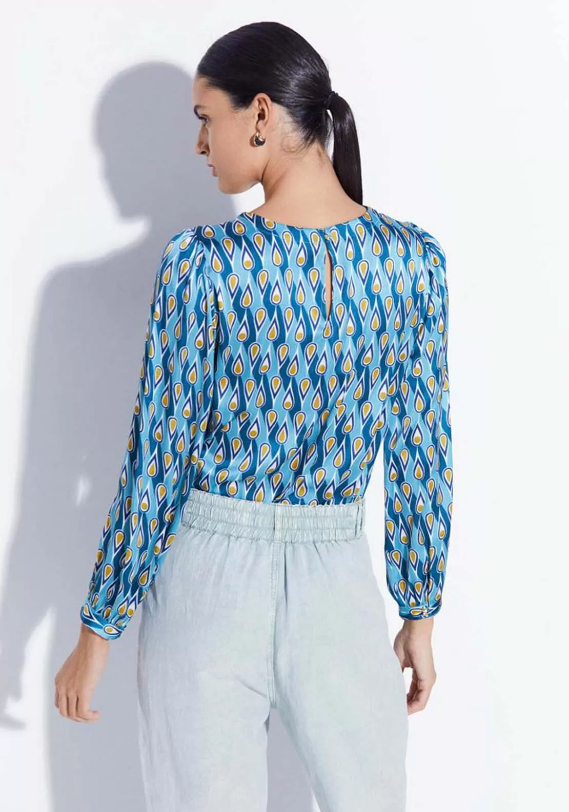 Basic Printed Blouse