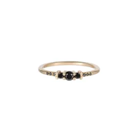 Black Diamond Trio Equilibrium Ring