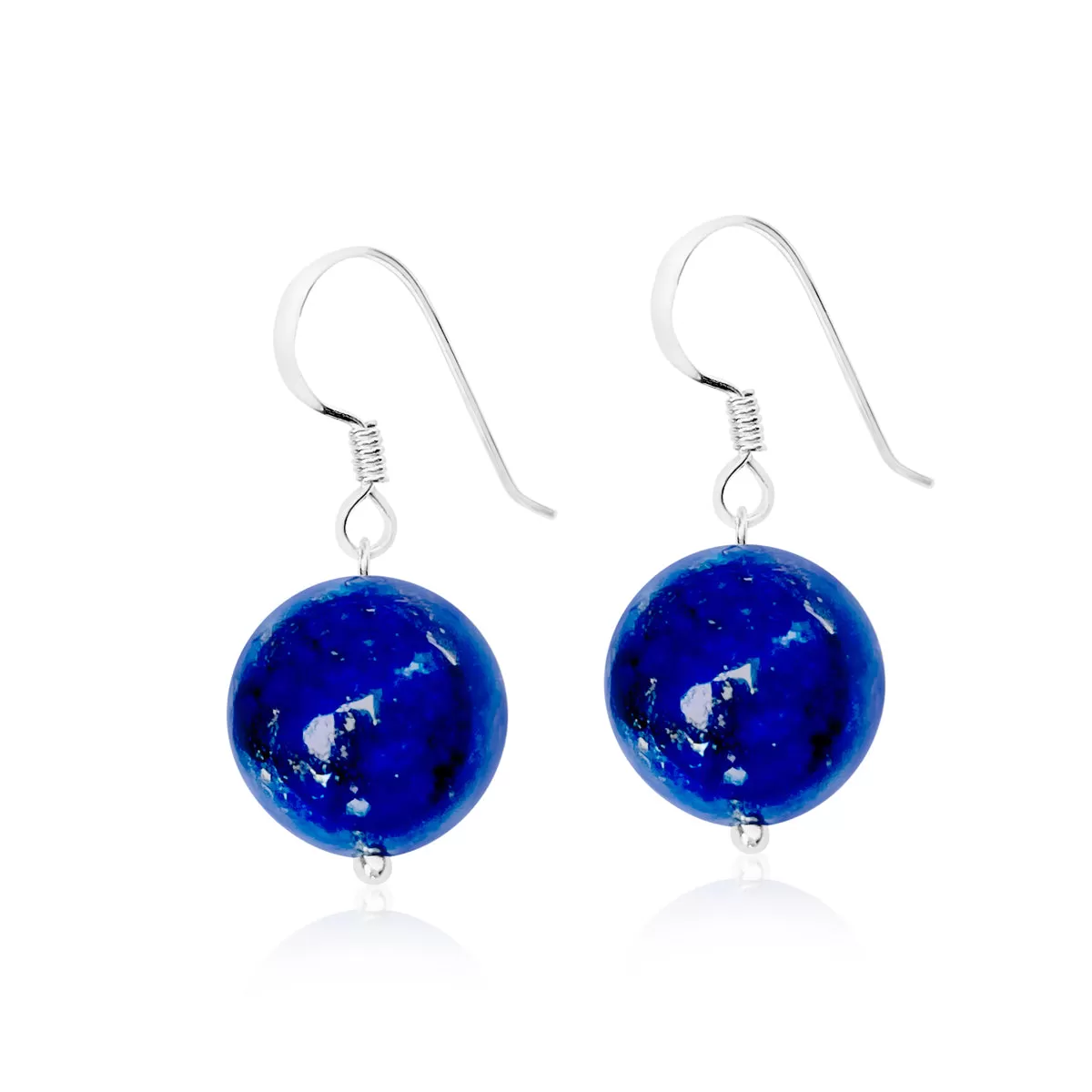 Blue Marble Ocean Blue Gratitude Earrings