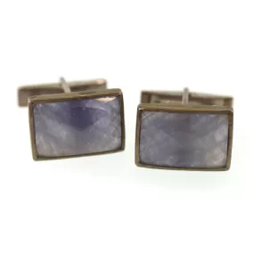 Blue Sapphire Cuff Links