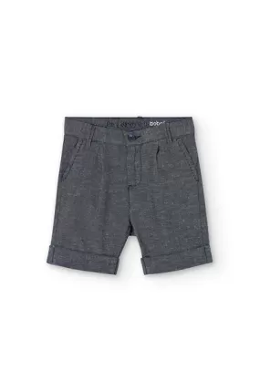 Boboli shorts for children and boys in denim 736040-2440 sailor