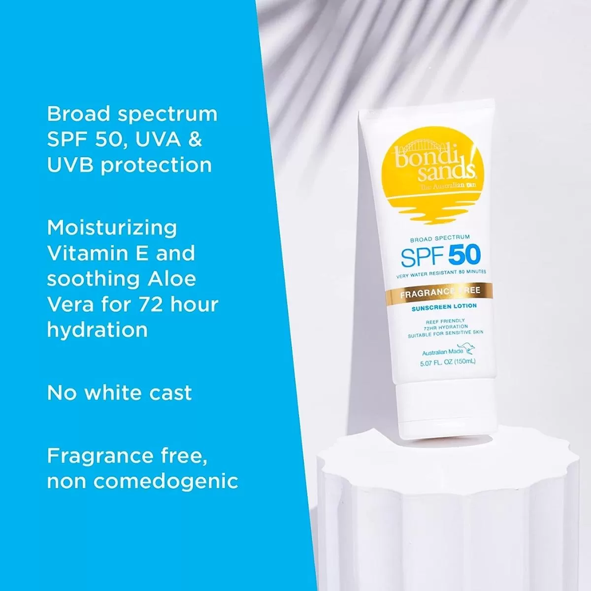 Bondi Sands | SPF50  Fragrance Free Sunscreen Lotion 150ml