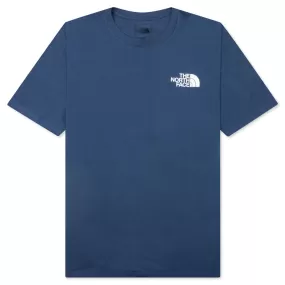 Box NSE S/S Tee - Shady Blue/Black