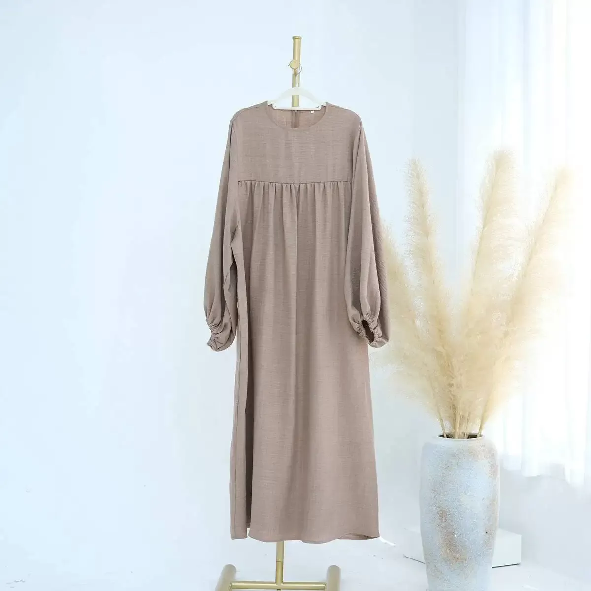 Breastfeeding Nursing Wear Abaya Dress