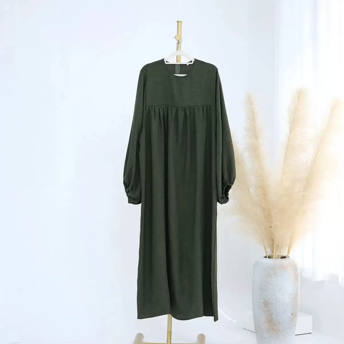 Breastfeeding Nursing Wear Abaya Dress