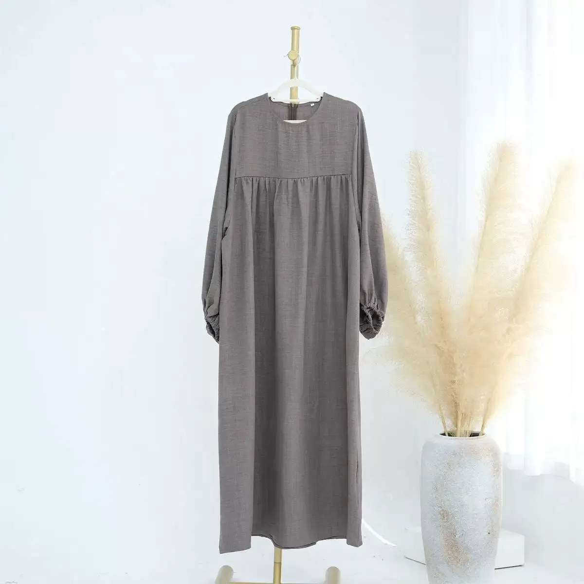 Breastfeeding Nursing Wear Abaya Dress