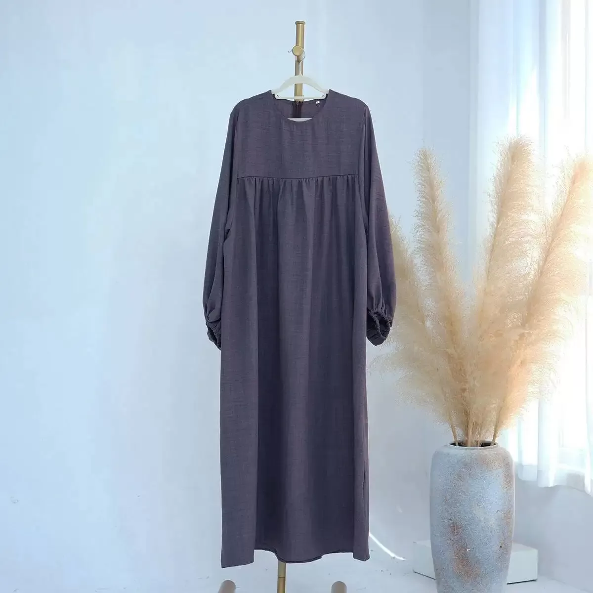 Breastfeeding Nursing Wear Abaya Dress