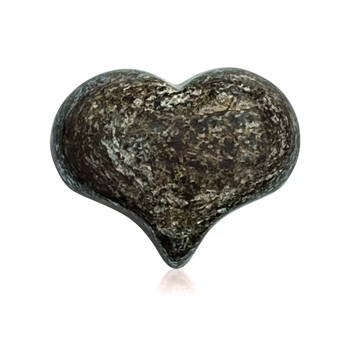 Bronzite Heart Shaped Healing Gemstone to promote Peace and Harmony