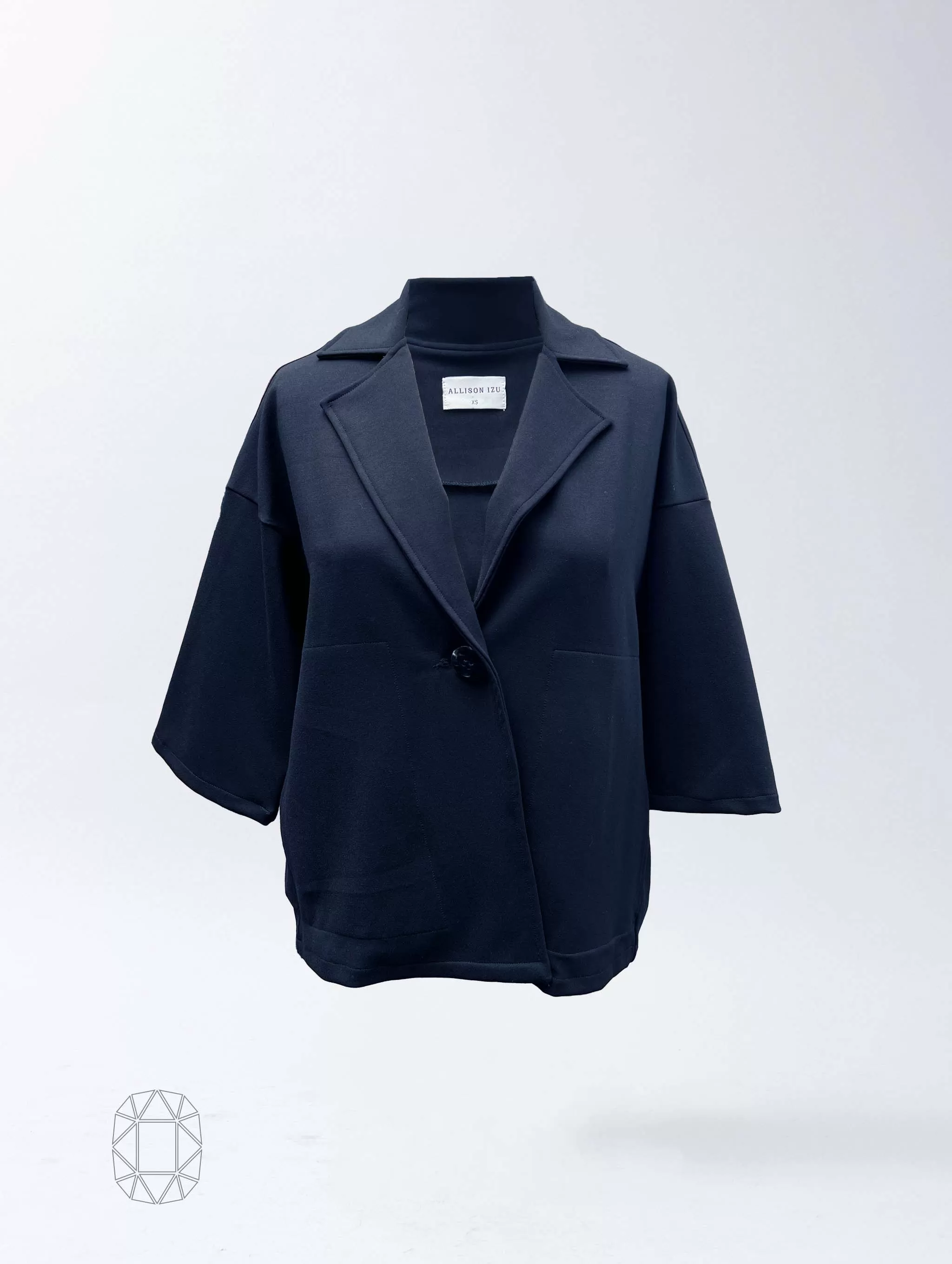 Bryce Jacket - Midnight Double Knit