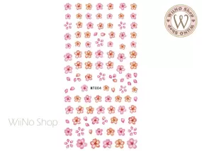 Cherry Blossom Adhesive Nail Art Sticker - 1 pc (MT004)