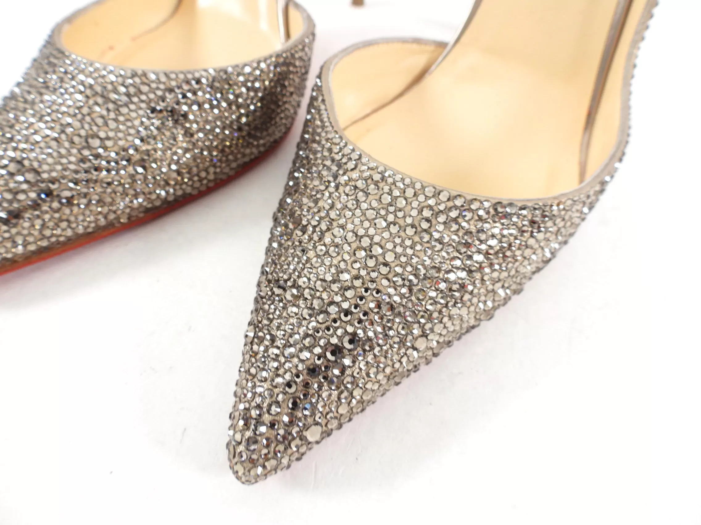 Christian Louboutin Iriza Strass Crystal Pumps - 40