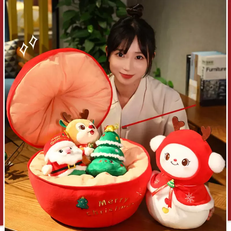 Christmas Apple Plush Toy