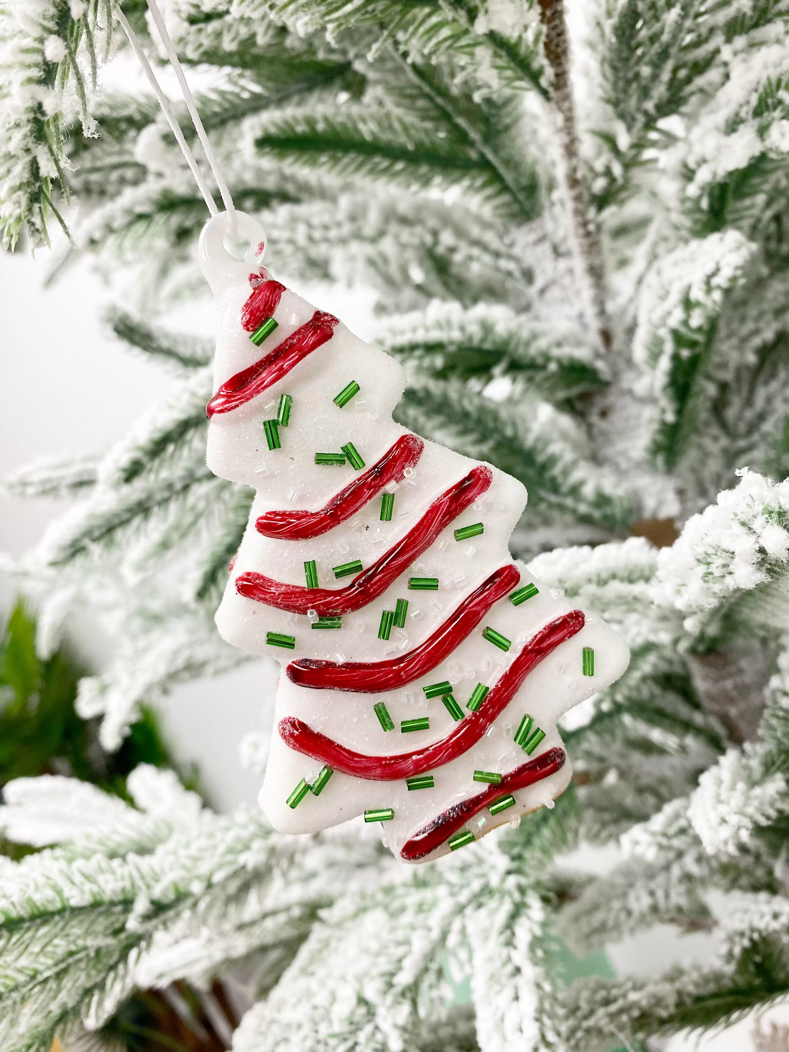 Christmas Tree Cake Ornament