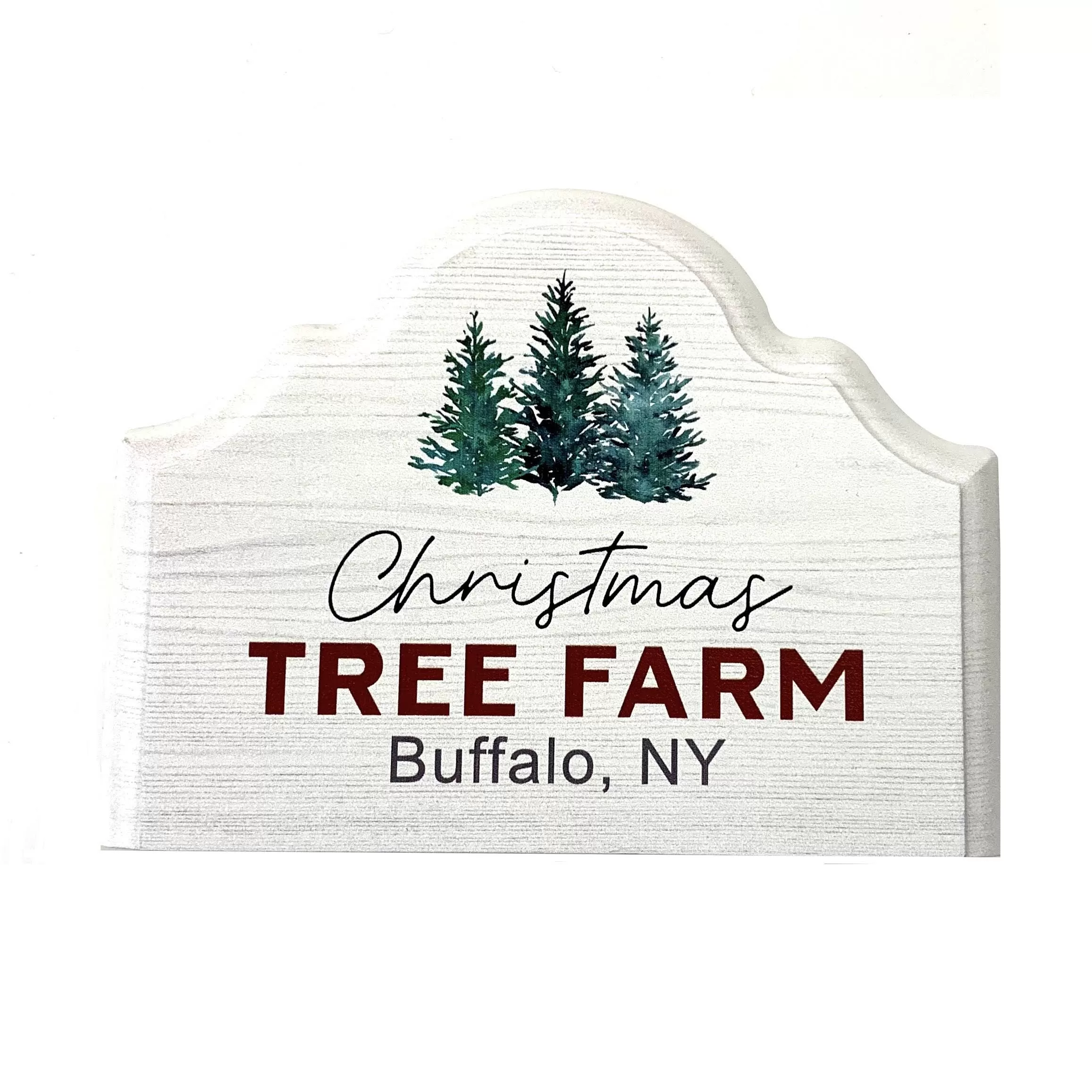 Christmas Tree Farm Wooden Sign