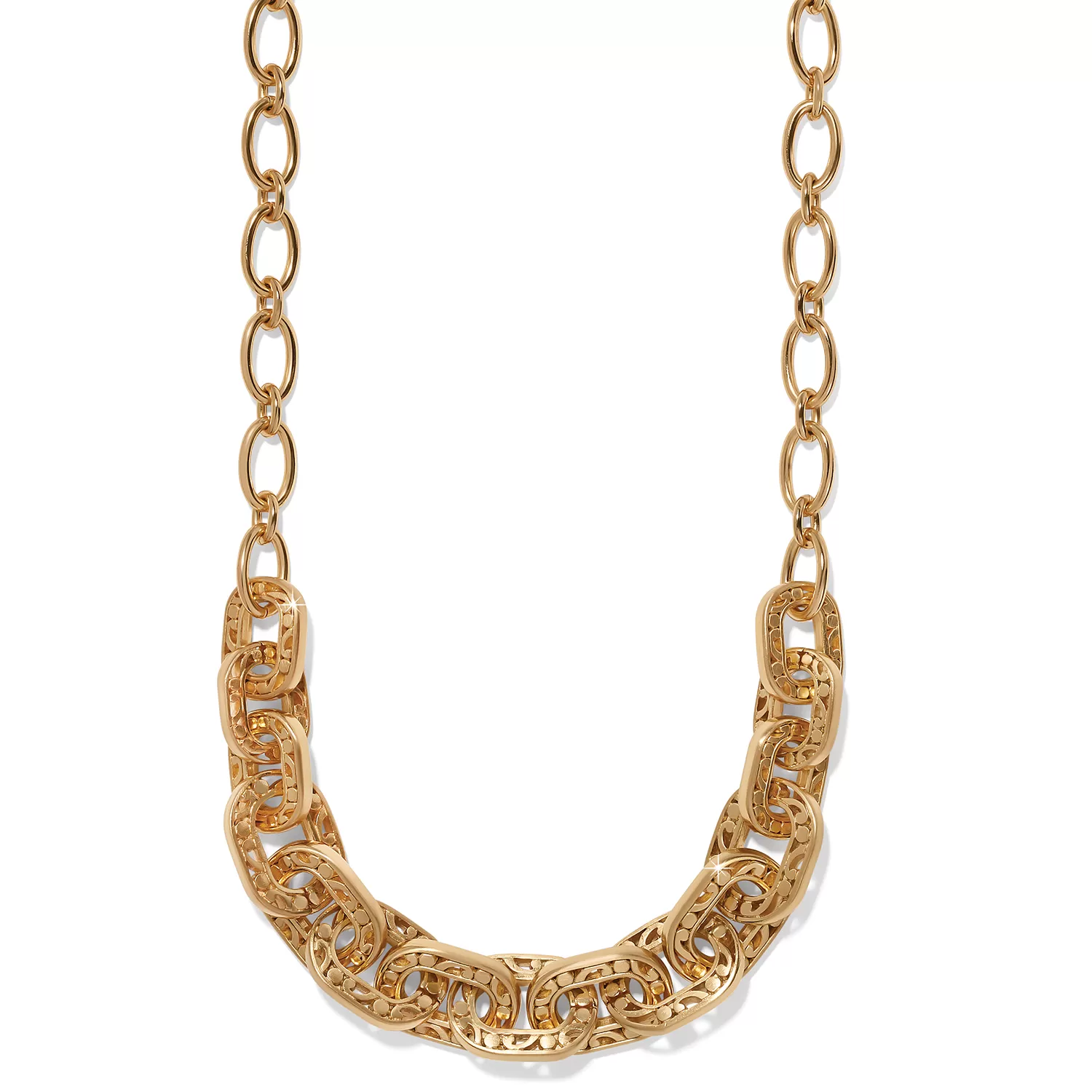 Contempo Linx Necklace in Gold by Brighton