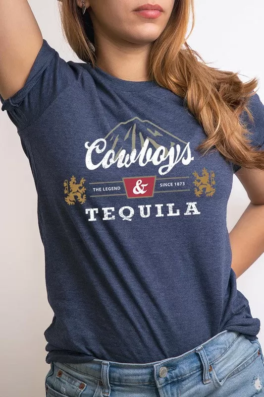 Cowboys, Coors and Tequila Tee