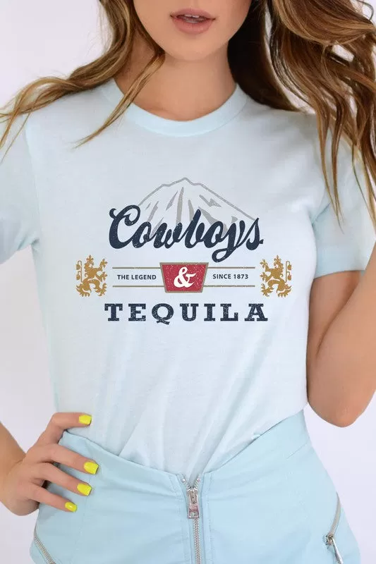 Cowboys, Coors and Tequila Tee