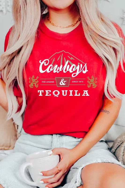 Cowboys, Coors and Tequila Tee