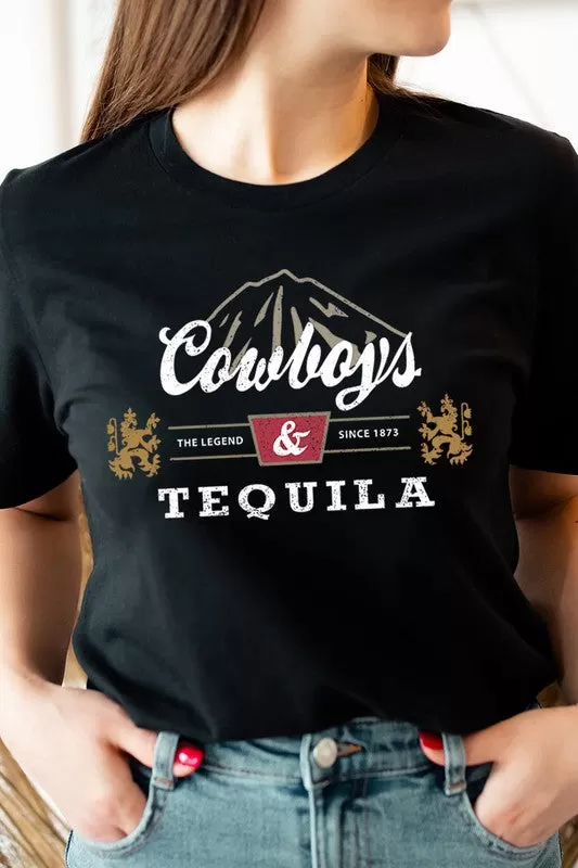 Cowboys, Coors and Tequila Tee