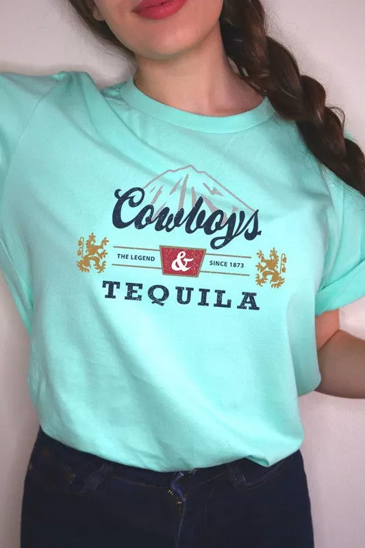 Cowboys, Coors and Tequila Tee