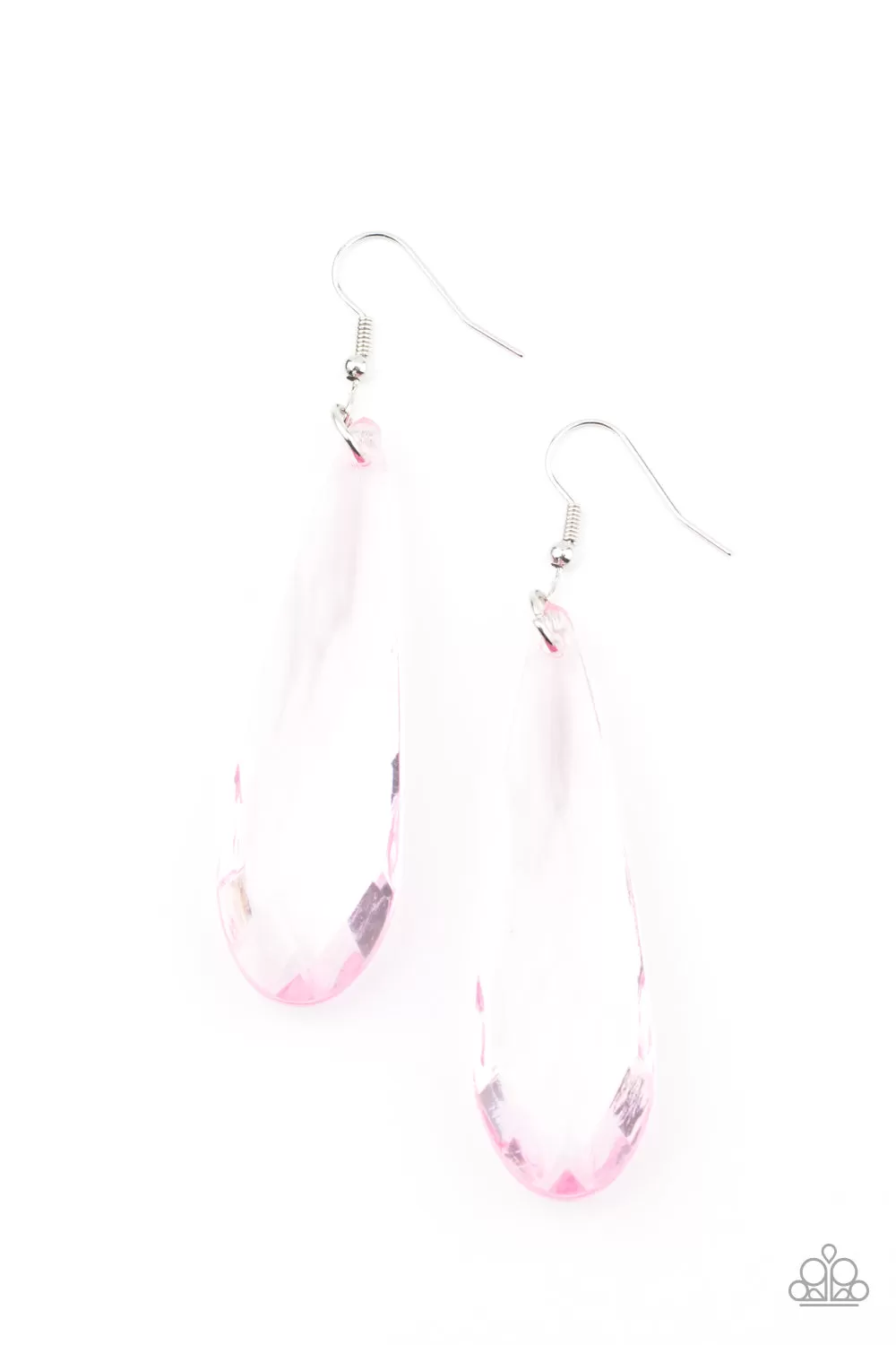 Crystal Crowns Pink-Earrings