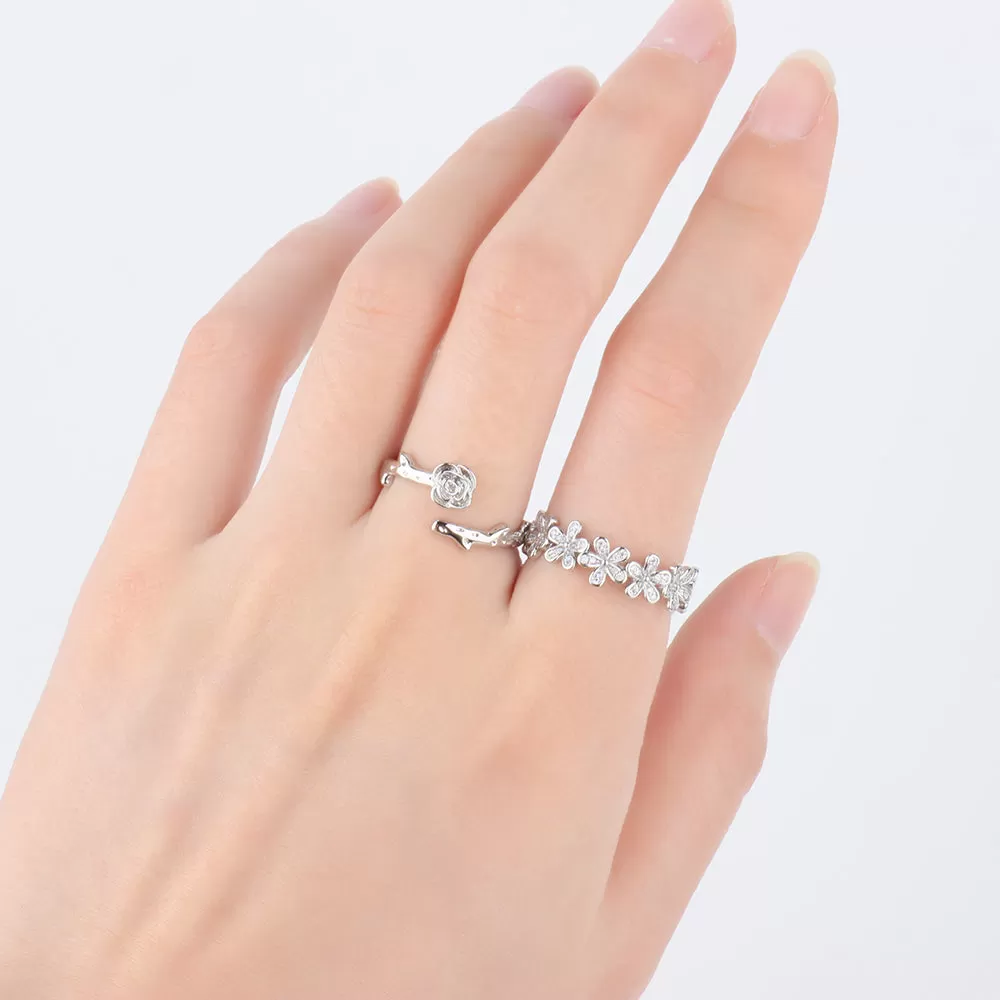 Delicate Flower Ring