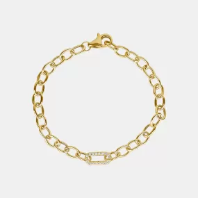 Diamond Clasp Bracelet