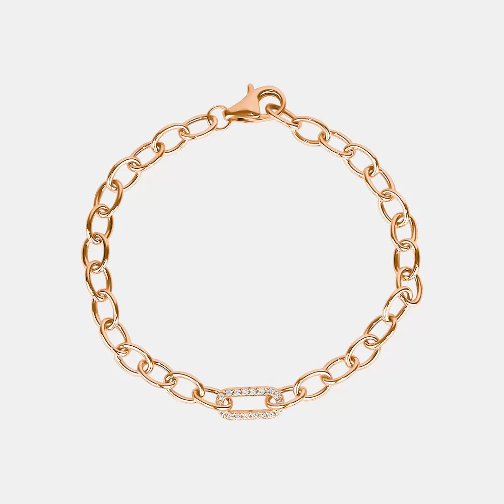 Diamond Clasp Bracelet