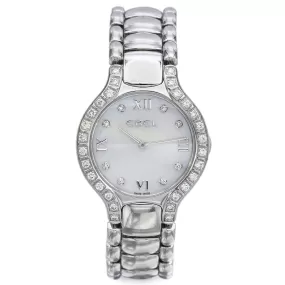 Ebel Beluga E9157428-20 Stainless Steel Diamond MOP Dial Women's Watch 27 mm