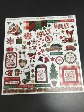 Element Stickers - Mad 4 Plaid Christmas - photoplay